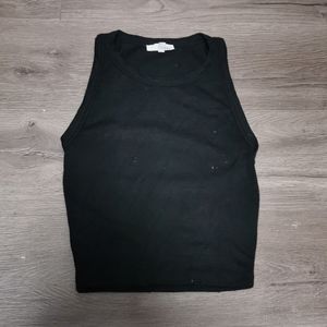 Wilfred black tank top